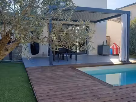 adorable villa individuelle de 100 m² hab 313 m² de terrain piscine