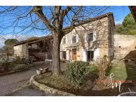 vente maison 8 pièces 168 m² à chatuzange-le-goubet (26300)  450 000 €