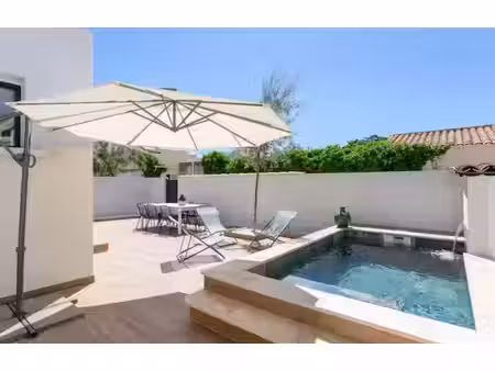 carnon maison contemporaine d'exception accès direct plage