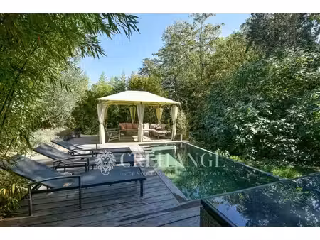 l’étang-la-ville – maison contemporaine avec piscine en lisière de forêt