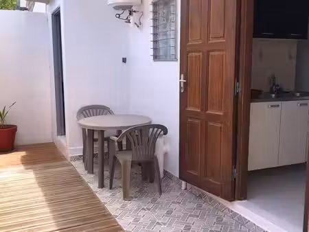 grand t1 non meublé à cayenne de 22 m2
