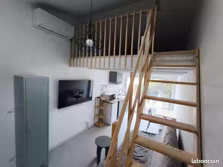 studio meublé neuf - 18 m² - mimet
