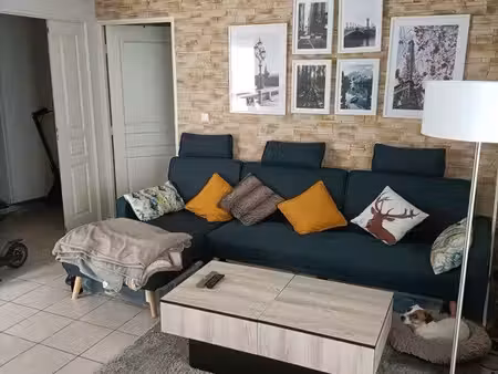 t2 meublé à maisons neuves - belle résidence de 2015
