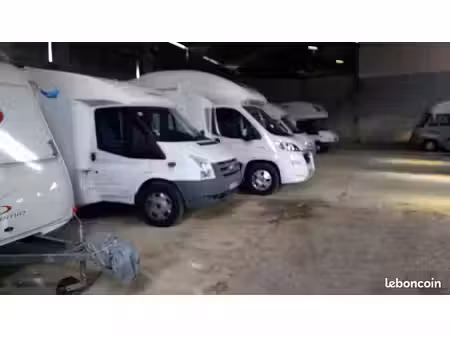 garage gardiennage camping car caravane