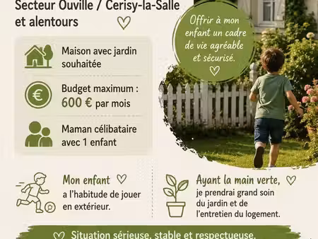 location secteur ouville
