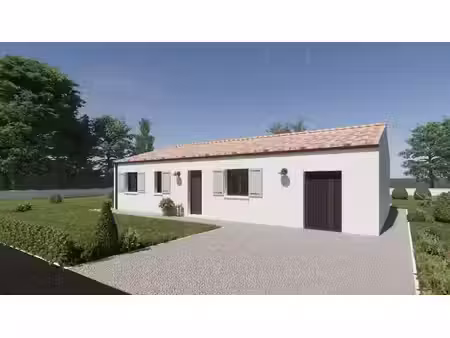 vente maison neuve 3 pièces 90 m² à mazeray (17400)  190 000 €