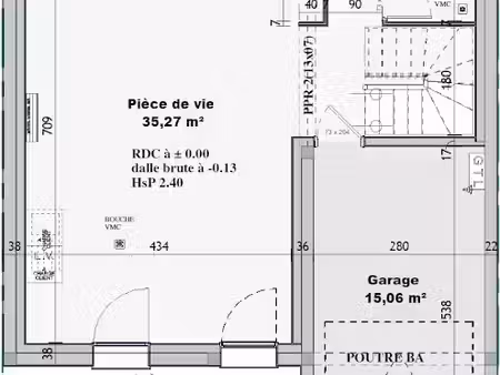 vente maison neuve 3 pièces 87 m² à douvres-la-délivrande (14440)  242 000 €