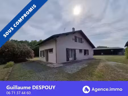 vente ferme 5 pièces 107 m² à mimbaste (40350)  242 500 €