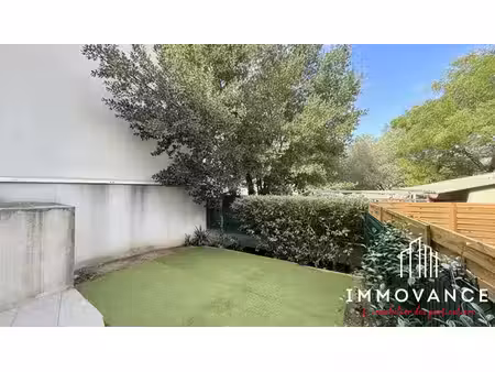 vente appartement 2 pieces avec jardin