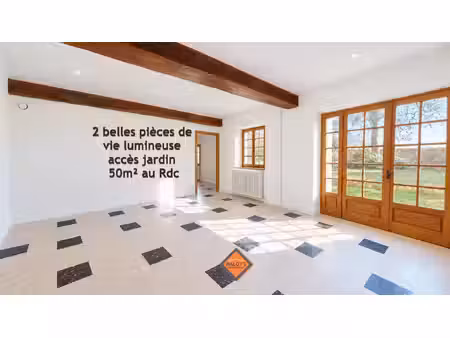 a saisir! maison 100m2 3 chambres  jardin au sein d'une anci