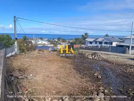 trois bassins littoral terrain 150 m2