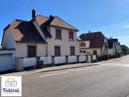 schiltigheim - f4 rdc surélevé de 93m2 avec jardin privatif