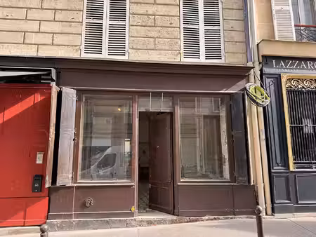 local commercial - paris 18 - abbesses - sans reprise
