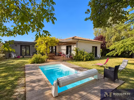 plain pied de 2019 avec piscine et jardin