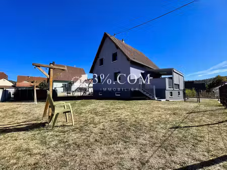 3%.com - exclusivité à wimmenau  maison 2001 de 108m²  3 chambre  1 jardin