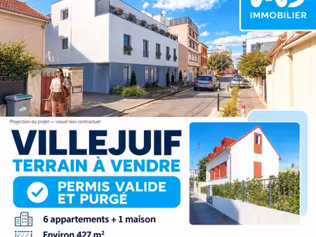 vente terrain 647 m²