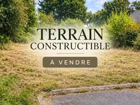 vente terrain à kernascléden (56540) : à vendre / 761m² kernascléden