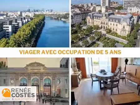 viager occupé - f76 ans - clichy (92110)