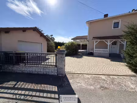 maison mitoyenne+garage