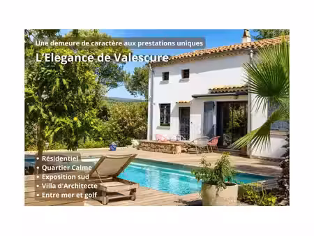 vente maison 7 pièces 197m2 saint-raphaël 83700 - 1070000 € - surface privée