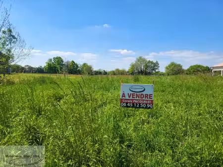 vente terrain 693 m² pont-de-vaux (01190)