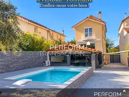 achat maison 6 pièces 190m² fontaine 38600