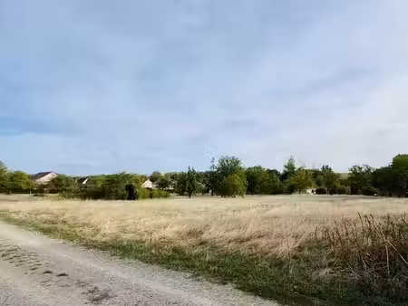 vente terrain 3577 m² à saugy (18290)  37 000 €
