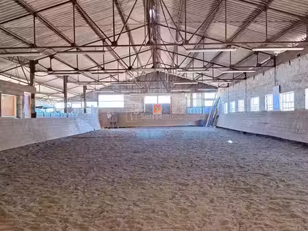 centre equestre avec manege couvert et cabinet d’equitherapie