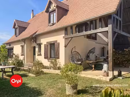 maison traditionnelle à vendre - vallée de seine - 4 chambres - sous-sol total