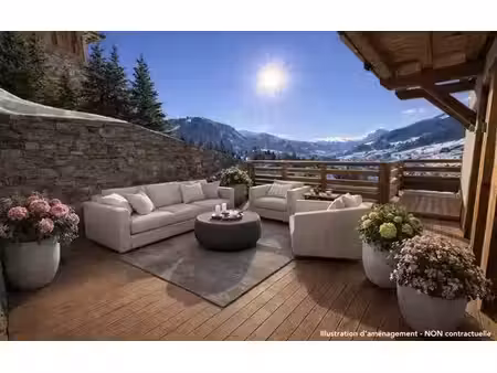 maison de luxe de 105 m2 en vente megève  auvergne-rhône-alpes