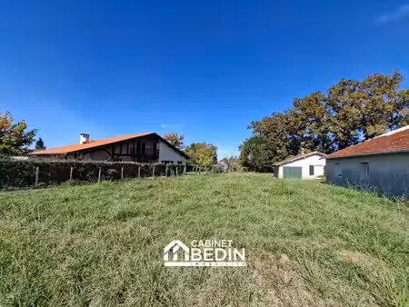 achat terrain 863m² narrosse 40180