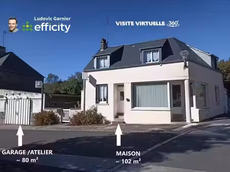 vente maison 5 pièces 102 m² à romagny (50140)  99 900 €