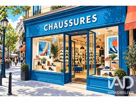 vente chaussure 130 m²