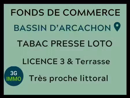 vente locaux professionnels à arcachon (33120)  424 000 €
