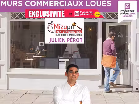 saint-brieuc hyper-centre - bar 1701 + murs commerciaux loués+ t3 duplex ? quartier saint-