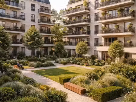 vente appartement 1 pièce 45 m² aubervilliers (93300)