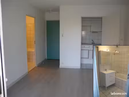 quartier sablon / blaise  mini t2  30m2  balcon  rénové