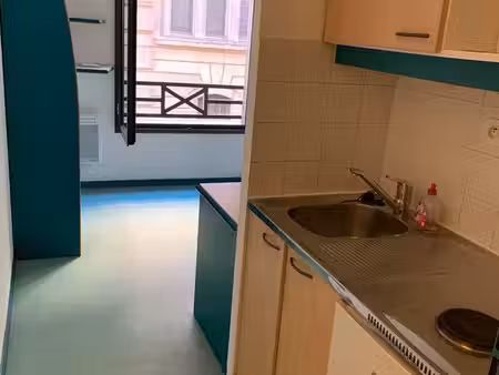 à louer – studio meublé 19 m² – lyon 3e – proche bellecour