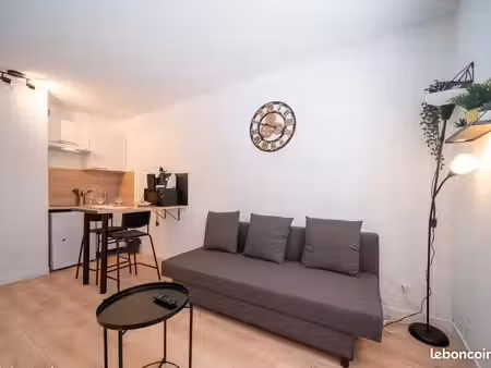 beau studio tout équipé meublé 19m² saint charles