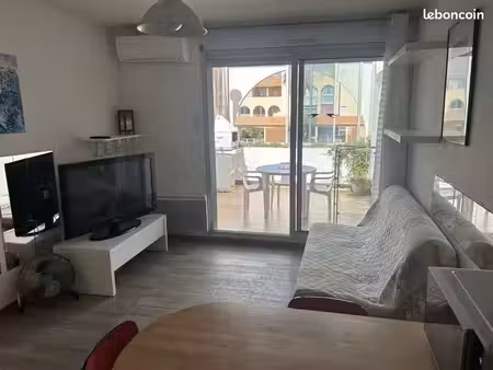 appartement t2 + terrasse et parking