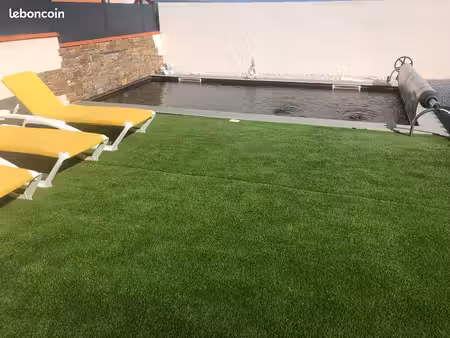 villa plain pied avec piscine