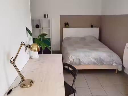 studio meublé 21m2 drapeau - clémenceau - maladière