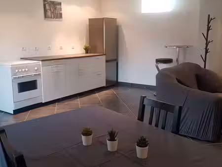 maison meublée avec 2 chambres   jardin  dépendance de 20 m²