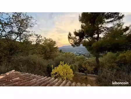 nice - st roman de bellet  au coeur du vignoble  belle demi-villa neo-provençale  3 pièces
