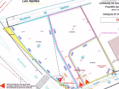 terrain 348 m² saint martin de crau