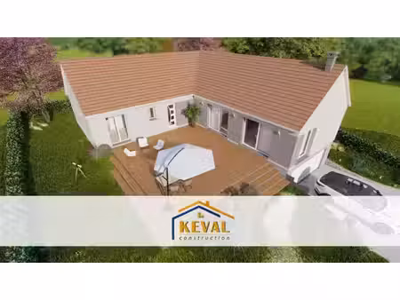 terrain avec maison neuf à vendre