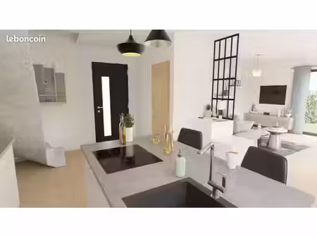 maison 85 m² avec terrain à le puy-sainte-reparade (13)