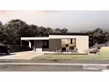 terrain avec maison neuf à vendre