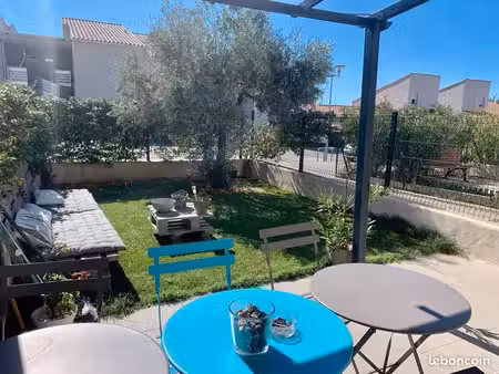 t2 40 m2 avec parking et jardin lamanon