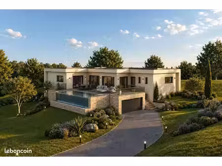 projet de construction d'une maison 201 m² avec terrain à sainte-foy-les-lyon (69)